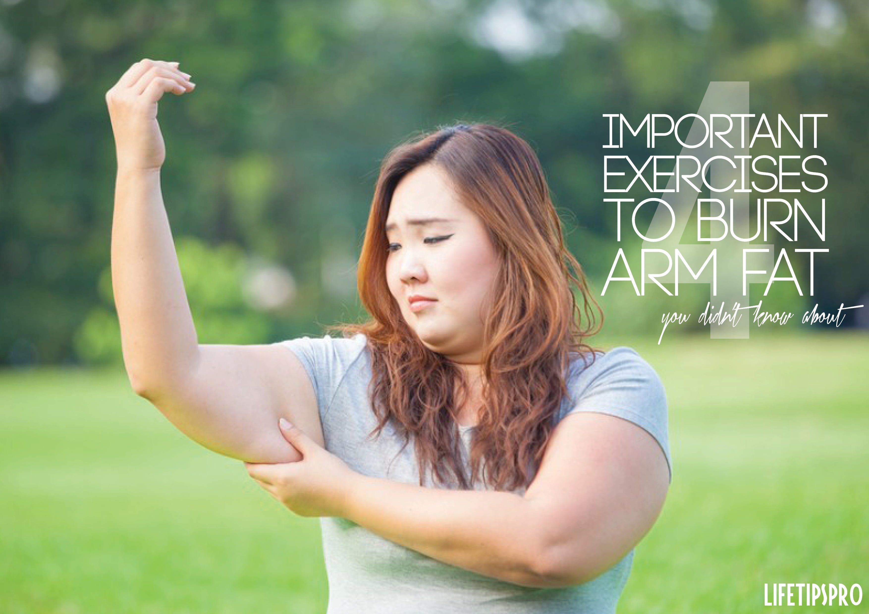 How to lose arm fat? 4 best exercise to get toned arms fast.