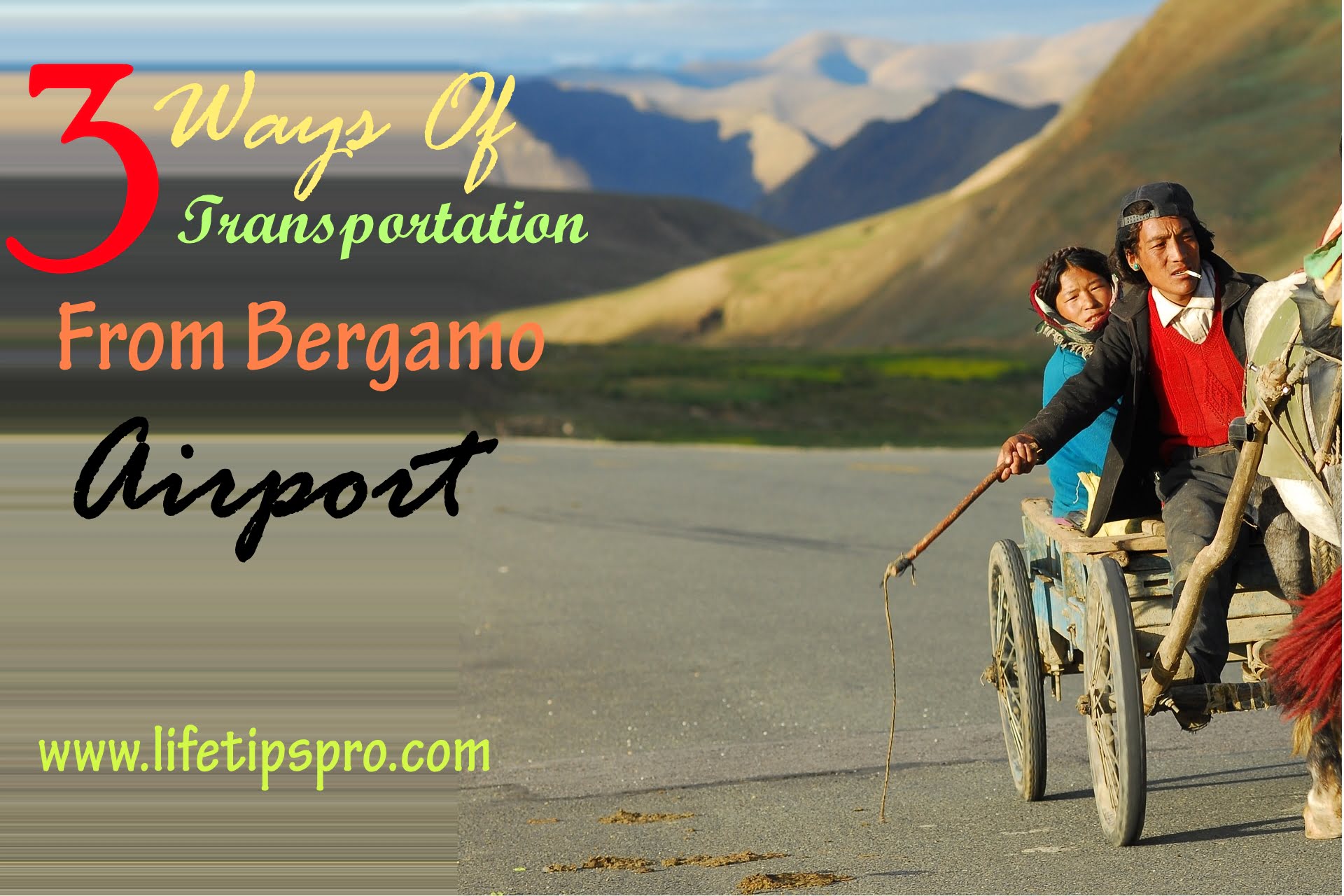 transportation ways from bergamo airport to milan