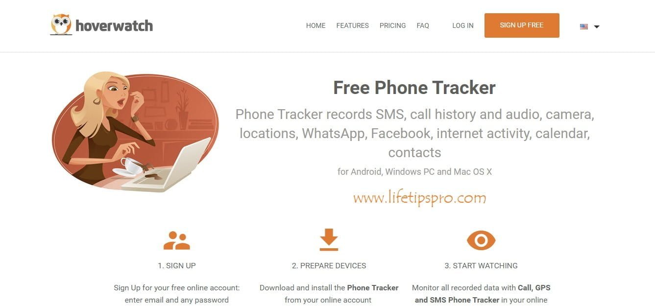 free-online-phone tracker-spying-tracking