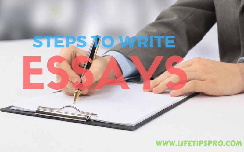 step to writing an essay easily