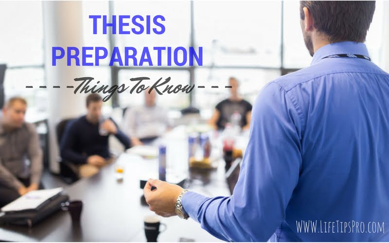 thesis statement explanation and preparation